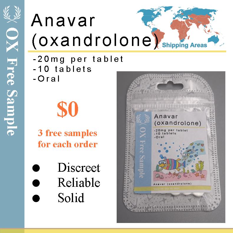 (image for) GMP Anavar Oxandrolone Tablets 20mg x 50 $55