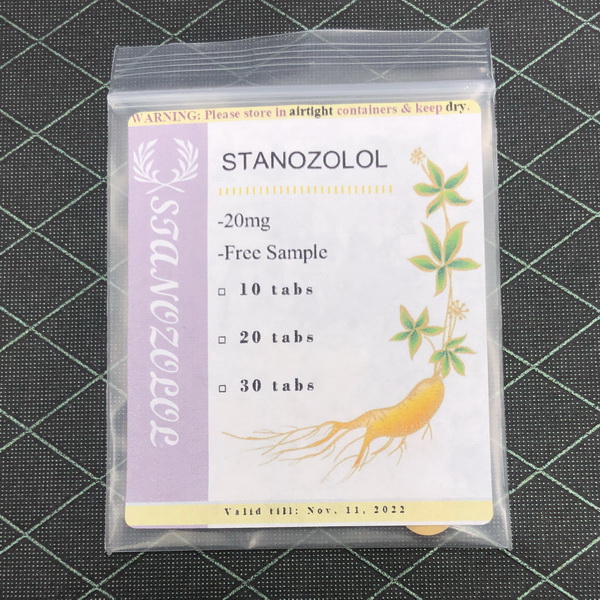 (image for) FREE winstrol stanozolol 20mg x 10 tablets